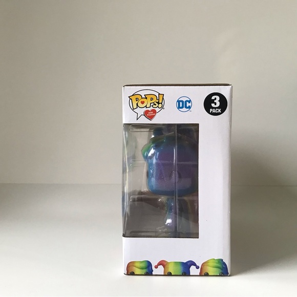 Funko Pop! Heroes: DC Comics Pride 3 Pack Poison Ivy Harley Quinn Robin Walmart - Picture 4 of 7